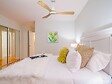PURLINE - Ventilateur de plafond Réversible  Thermostat Dimmable Wifi Moteur à courant continu Toits en pente Télécommande Lumière à trois tons Hypersilence Mémoire - vignette