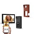 EXTEL - Kit visiophone filaire connecté Digital Connect + coque terracotta - vignette