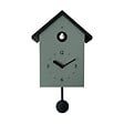 EMDE - Horloge coucou - Bois - Vert/Noir - 34.5cm - vignette
