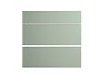 GRUPOALVIC - Façades 1 tiroir + 2 casseroliers Gassin - L80cm - Vert - vignette