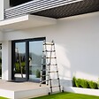 SECURY-T - Echelle/escabeau télescopique double - Aluminium 2x7 marches H4.4m (2,2+2,2) - vignette