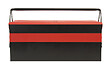 P.HENRY - Boîte à outil dépliante - 5 compartiments - Acier - Rouge - 20x47x20cm - vignette