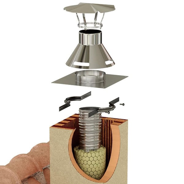 TEN - Chapeau exterieur galva n° 4 200/250 - TEN - 570004 - large