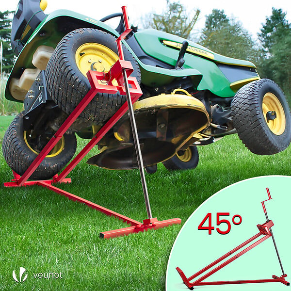 VOUNOT - Leve tracteur Tondeuse Supporte 400 kg max Rouge - large