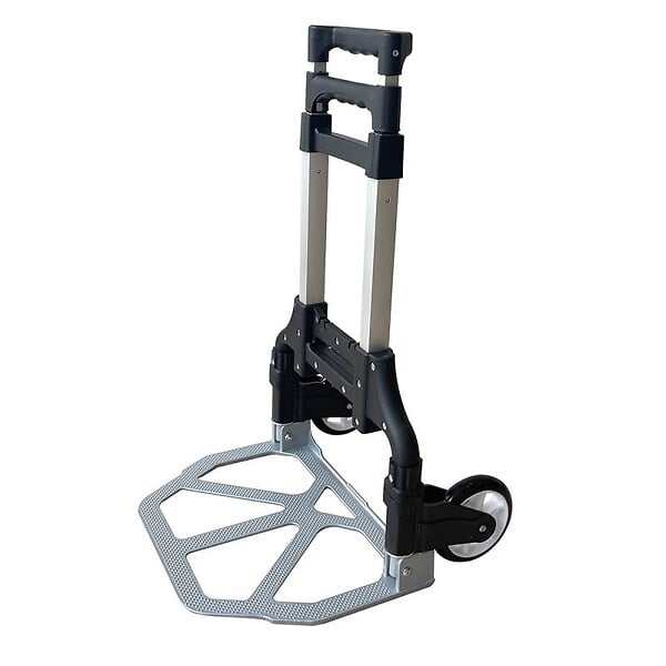 SECURY-T - Diable transport télescopique léger - Aluminium - 50 Kg - large