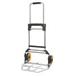 SECURY-T - Diable transport pliant télescopique léger - Aluminium - 100 Kg - vignette