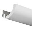 ORAC DECOR - Kit Cimaise tableau DecoRail Artiteq 200 cm + corniche Orac Decor C362 - 200 x 5 x 5 cm - vis & chevilles murs mixtes - vignette