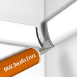 ORAC DECOR - Kit Cimaise tableau DecoRail Artiteq 200 cm + corniche Orac Decor C362 - 200 x 5 x 5 cm - vis & chevilles murs mixtes - vignette