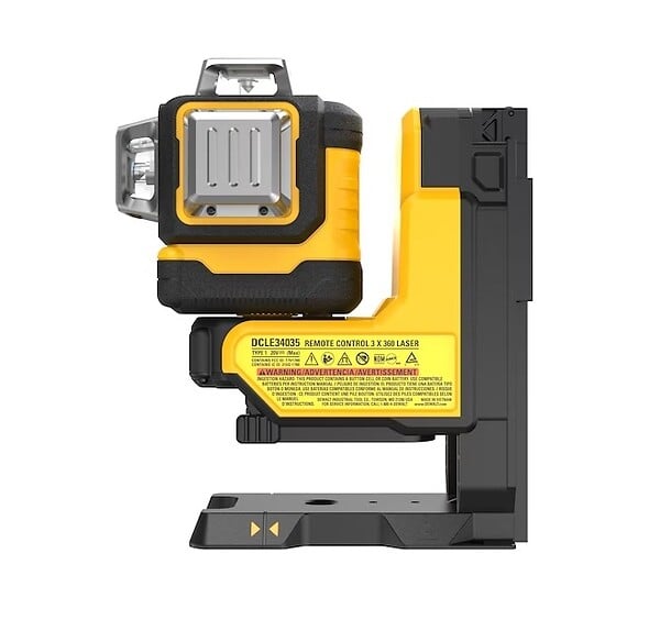 DEWALT - Niveau laser multilignes 3 x 360° avec faisceau vert et télécommande -  - sans batterie, ni chargeur - T-Stak- DCLE34035B-XJ - large