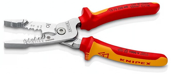 KNIPEX - Pince électrique 5 en 1 Modèle métrique - KINPEX - 13 76 200 ME - large