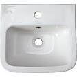 GODART - Lave mains en porcelaine pour WC à suspendre 40.5 cm avec trop plein - Confort - vignette