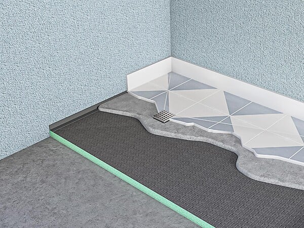AICA SANITAIRE - Receveur de douche à carreler 90x120cm avec la bonde de receveur,AICA Sanitaire - large