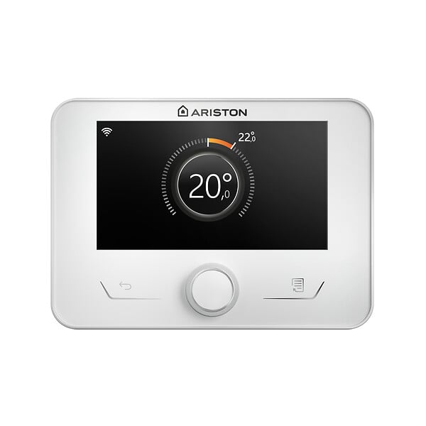 ARISTON - Thermostat filaire modulant programmable - Ariston SENSYS HD - compatible toute chaudières / PAC Ariston - large