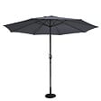 CONCEPT USINE - Parasol  gris droit rond 27 x 27 m FIGARI - vignette