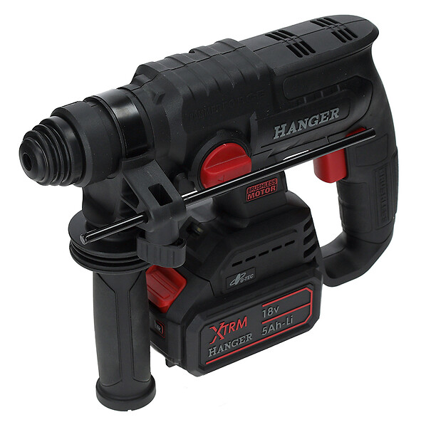 HANGER - Perforateur SDS-Plus 18V HX18-22X5 + 2 batteries 5Ah + chargeur + Hangbox - HANGER - 401201 - large