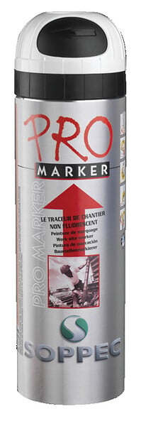 SOPPEC - Traceur de chantier Pro Marker 500ml - blanc - SOPPEC - 141500O - large