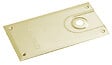 LCN - Plaque de pivot 701.02 pour série 86N finition laiton poli - MUSTAD - 3050705109 - vignette