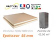 RECTICEL - Dalle isolante polyurethane Eurosol - 56 mm - R 2.60 - Palette 42 m² - vignette
