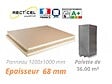 RECTICEL - Dalle isolante polyurethane Eurosol - 68 mm - R 3.15 - Palette 36 m² - vignette