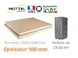 RECTICEL - Dalle isolante polyurethane Eurosol - 100 mm - R 4.65 - Palette 24 m² - vignette