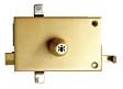 ISEO - Mécanisme IZIS 541 A2P* HB3 horizontal tirage or gauche - ISEO - 9704HTIZ05.5 - vignette
