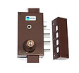 MOTTURA - Serrure multipoints en applique Série 448 coloris marron A2P* droite - MOTTURA - 30448VD5NXHAFD - vignette