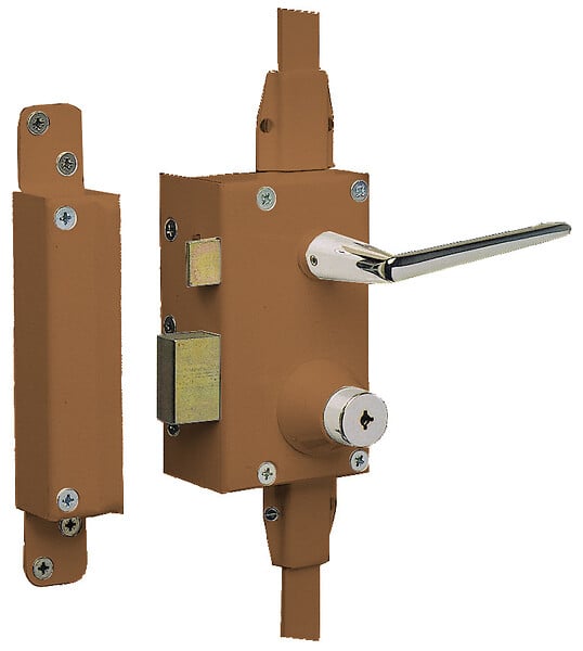 BRICARD - Mécanisme 3 points vertical fouillot sans bille brun gauche - BRICARD - 1101022 - large