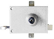 BRICARD - Mécanisme 3 points horizontal tirage sans bille blanc droite - BRICARD - 1001001 - vignette