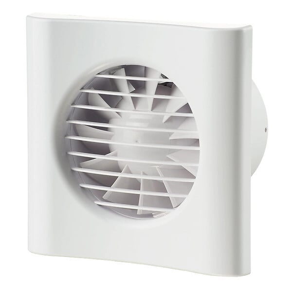 VENTS - Lot Extracteur d'air MF (interrupteur)+ Gaine flexible+ Grille+2 colliers diamètre 100 - large