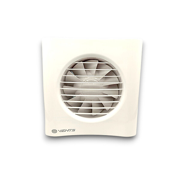 VENTS - Aérateur extracteur d'air intermittent silencieux basse conso MF 100 mm - Commande: Interrupteur - large