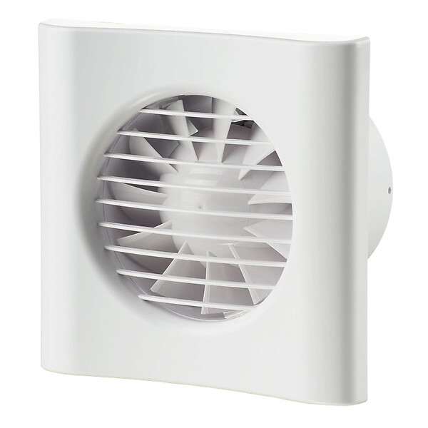 VENTS - Lot Extracteur d'air MF (interrupteur)+ Gaine flexible+ Grille+2 colliers diamètre 125 - large