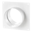 BLAUBERG - Platine de raccordement mural PVC blanc RVP BLAUPLAST - Diamètre (mm): 150 - vignette