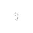 BLAUBERG - Platine de raccordement mural PVC blanc RVP BLAUPLAST - Diamètre (mm): 150 - vignette