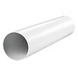 BLAUBERG - Conduit rigide VMC circulaire PVC blanc longueur 1 mètre BLAUPLAST - Diamètre (mm): 125 - vignette