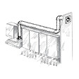 BLAUBERG - Conduit rigide VMC circulaire PVC blanc longueur 1 mètre BLAUPLAST - Diamètre (mm): 125 - vignette