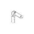 BLAUBERG - Coude mâle VMC angle 90 degrés PVC blanc RB BLAUPLAST - Diamètre (mm): 100 - vignette