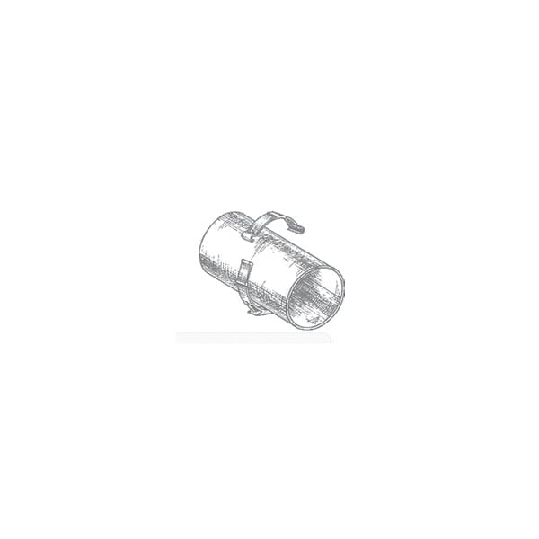 BLAUBERG - Collier de fixation PVC blanc RH BLAUPLAST - Diamètre (mm): 100 - large