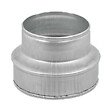 ACOMAT - Réduction circulaire VMC mâle mâle acier galva RC - Diamètre (mm): 125/100 - vignette