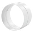 BLAUBERG - Manchon mâle VMC PVC blanc RV BLAUPLAST - Diamètre (mm): 125 - vignette
