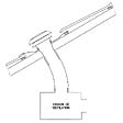 ANJOS - Chapeau de toiture VMC plastique ANJOS CARA | sortie sur toit incliné - Diamètre (mm): 125 - Couleur: Ardoise - vignette