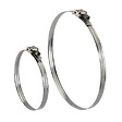 ACOMAT - Lot de 10 colliers plats de serrage - fixation inox pour gaines de ventilation - Diamètre (mm): 60 à 145 - vignette