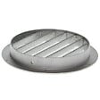 BLAUBERG - Grille aération extérieure circulaire pare-pluie aluminium prise ou rejet d'air en façade - Diamètre (mm): 250 - vignette