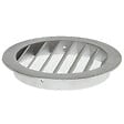 BLAUBERG - Grille aération extérieure circulaire pare-pluie aluminium prise ou rejet d'air en façade - Diamètre (mm): 250 - vignette