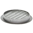BLAUBERG - Grille aération extérieure circulaire pare-pluie aluminium prise ou rejet d'air en façade - Diamètre (mm): 100 - vignette