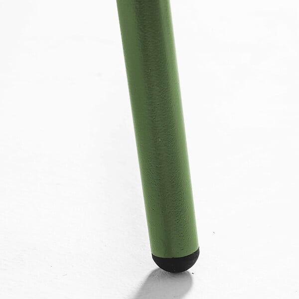 OVIALA - Table basse de jardin acier vert cactus - Palavas - large