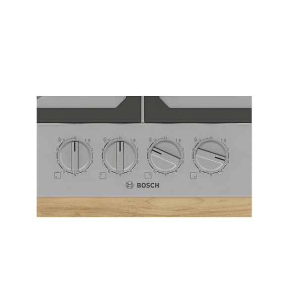 BOSCH - plaque de cuisson gaz 60cm 4 feux 7500w - PCP6A5I90 - large