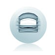 ANJOS - Bouche VMC autoréglable extraction simple débit ALIZE sans manchette - Débit (m3/h): 45 - vignette