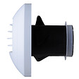 ANJOS - Bouche VMC hygroréglable ALIZE VISION TWVP WC 5/30 à piles avec manchette placo Ø 80 mm - vignette