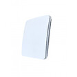 ANJOS - Bouche VMC design carrée coloris blanc AUREA (sans manchette) - Diamètre (mm): 80 - vignette