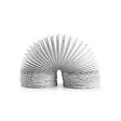 BLAUBERG - Gaine souple PVC blanc longueur 3 mètres - évacuation hotte sèche linge climatiseur - Diamètre (mm): 100 - vignette